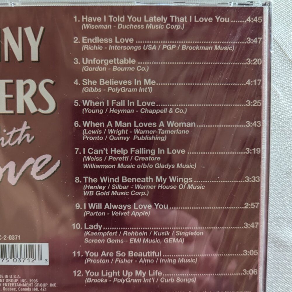 Kenny Rogers "With Love" CD - Picture 3 of 3